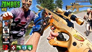 NERF meets Call of Duty ZOMBIES 5.4 | (Nerf First Person Shooter!)