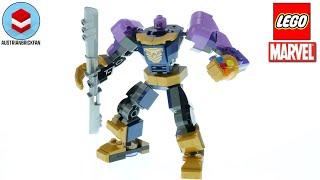 LEGO Marvel 76242 Thanos Mech Armour - LEGO Speed Build Review