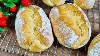 Einfacher Teig Italienisches Brot Kein Kneten, Schnell Einfach Lecker.