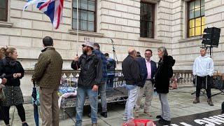  #LIVE Israel Protest Against the Labour Govt Cabinet Office #LONDON 