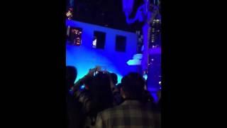Winter in Venice Trampoline Acrobats Close Up 2