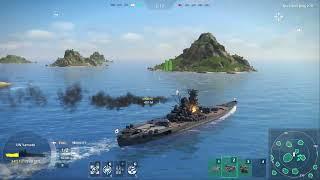 2 IJN Yamato vs 1 RF Belgorod ️️ - Modern Warships