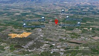 Satellite Map Video of Laurel Parkway & West Babcock Street | Bozeman, Montana