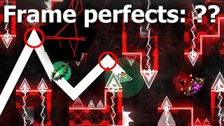 Tunnel of Despair with Frame Perfects counter — Geometry Dash