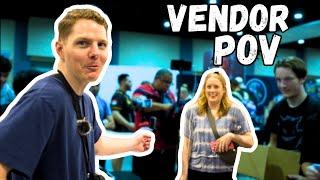 My wife surprised me at Collect a Con | Pokemon Vendor POV #pokemon #pokemoncards #tcg #wholesome