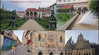 The Wallenstein Palace, now Czech Republic Senate: Prague's First Palace Garden and Golden Lane