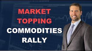 Stock market topping and the rise of commodities