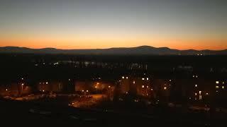 Sunset Timelapse Dunakeszi, Hungary 2024 12 27