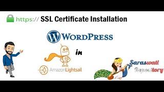 How to Install SSL Certificate in WordPress Hosted on AWS LightSail? | Saraswati Repository