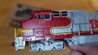 Will it run? Custom BNSF dash 8 BW n scale.