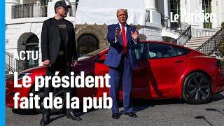 « Je vais l'acheter » : Trump vole au secours de Tesla à la Maison-Blanche