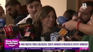 Corte de apelaciones ordena Prisión preventiva para Cathy Barriga | Hay Que Decirlo | Canal 13