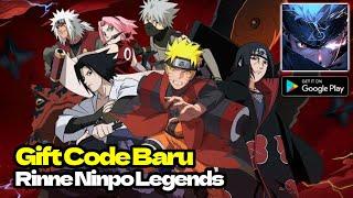 Game Naruto Rinne Ninpo Legends: Cara Redeem Gift Code dan Bonus Gratis! Android