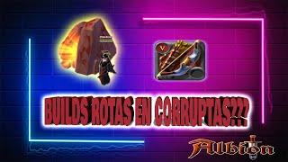 BUILDS DE CORRUPTAS (ROTAS) #albiononline