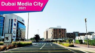 Dubai Media City and Knowledge Village #driving #dubai 