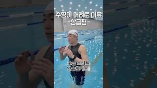 수영이 어려운 이유-상급편-