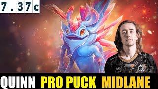  QUINN [PUCK] MID 7.37c - DOTA 2 HIGHEST MMR MATCH#dota2   #dota2gameplay #quinn