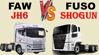 ALL NEW FAW JH6 Vs ALL NEW Fuso SHOGUN 510 | Which one is better ?