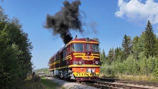 Diesel locomotive TEP60 back in operation in 2024! Return of the Soviet legend