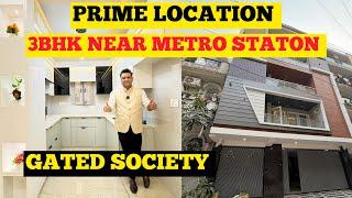 3 bhk flat near metro station, flat near metro, gaurav homes