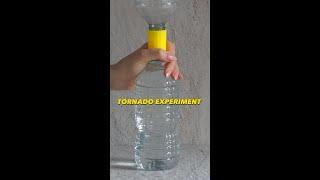 EASY WATER TORNADO / VORTEX SCIENCE EXPERIMENT #shorts LABble