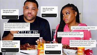 JAMAICAN MUKBANG Q&A WITH HUBBY