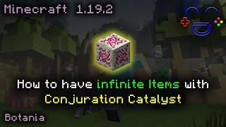 Conjuration Catalyst Tutorial Botania Mod Minecraft