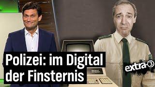 Digitalisierung in Deutschland: Polizei noch im 20. Jahrhundert | extra 3 | NDR