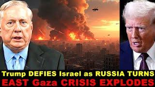 Douglas Macgregor Trump BACKS ISRAEL as GAZA BURNS Iran and Russia THREATEN WAR Region in CHAOS