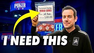 Battling To Bag 1,000,000 Chips For Day 2 | WSOP Vlog #7
