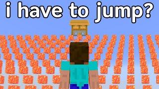 Minecraft But I Join PARKOUR PARADISE