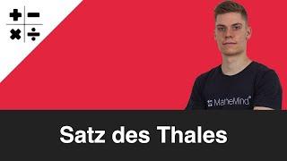 Satz des Thales einfach erklärt | MatheMind