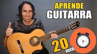 ¡Aprende como tocar guitarra en solo 20 minutos! El mejor tutorial para principiantes