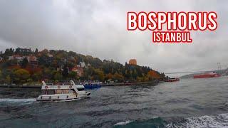 Rainy Istanbul Walk: Eminonu to the Bosphorus – November Vibes