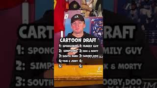 The Cartoon Draft!! Who Won The Draft?? #shorts #cartoons #draft #spongebob #cartoonnetwork #shows