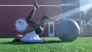 Full Body Swiss Ball Routine