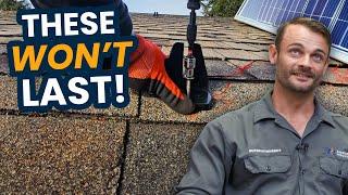 Are Self Sealing Mounts Worth It? (New Solar Installation Tech) | Roofers React