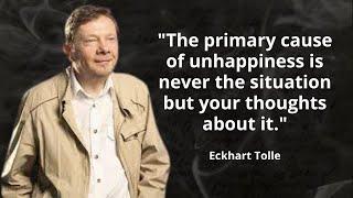 Eckhart Tolle the best quotes to listen and reflect on