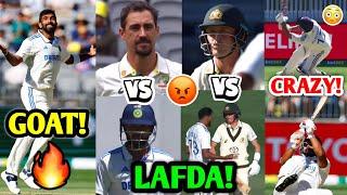 Siraj & Rana Vs Labuschagne LAFDA  Bumrah MAGIC  Rishabh Pant CRAZY  India Vs Australia BGT Test