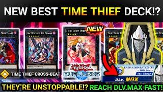 THIS DECK IS UNSTOPPABLE!? BEST TIME THIEF DECK!? | KC CUP HIGHLIGHTS! DLV MAX! [Yugioh Duel Links]