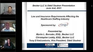 Changes to the Law and Insurance Requirements Affecting the Healthcare Staffing Industry