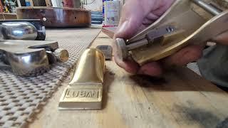 Luban no. 102 block hand plane Lie Nielsen copy brass plane