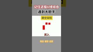 新手炒股一定要记住这些k线组合，少走很多弯路 美股|股票|财经 #股票教学  #投資 #技术分析 #投資心法 #投資