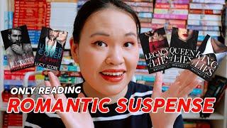I Read Romantic Suspense Books For a Week | Book reviews | Romance Book recommendations