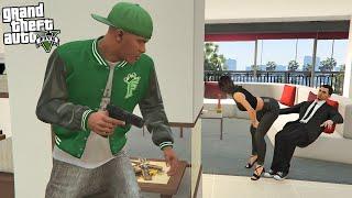 FRANKLIN CAUGHT HIS NEW GIRLFRIEND WITH HER HUSBAND IN GTA 5!!!