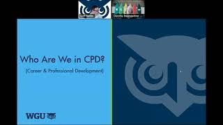 2023.06.07 Getting to Know the Career and Professional Development Website and Resources