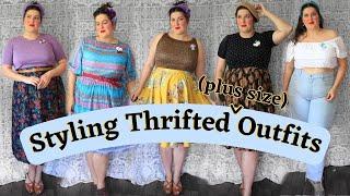 HOW TO THRIFT VINTAGE OUTFITS || My tips for finding vintage-style clothes + five outfits for spring