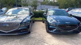 2022 Genesis G80 vs Genesis G70