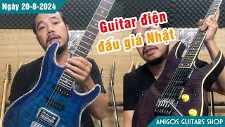 Guitar đấu giá Nhật - toàn hàng xịn, rất đẹp và chất lượng | Ngày 20-8-2024 | Amigos Guitars Shop