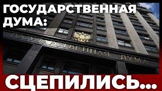 Государственная Дума: Сцепились...